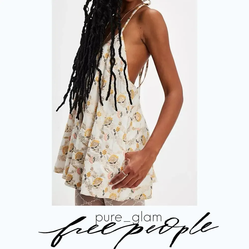 Free People floral romper